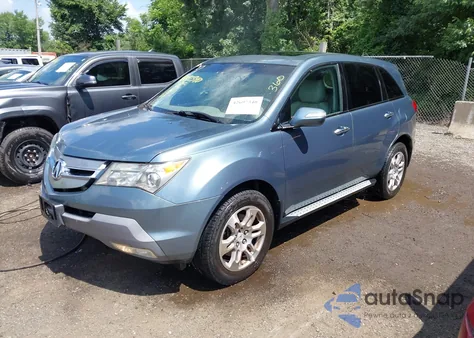 2008 Acura Mdx из США, поврежденный, VIN 2HNYD28208H509029